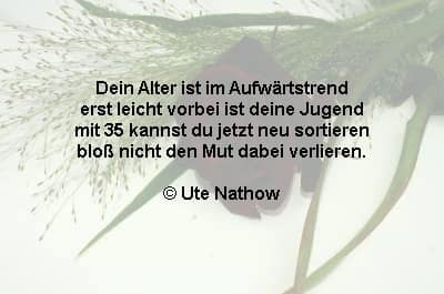 Glückwünsche zum 35. Geburtstag
