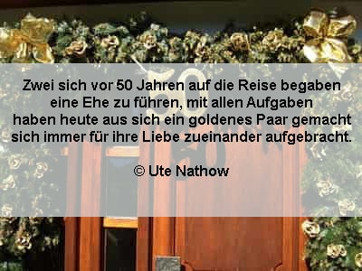 goldene Hochzeit
