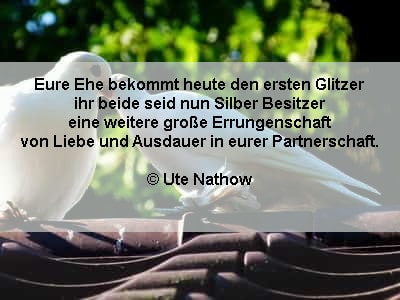 Silberhochzeit