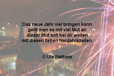 Sprüche zum Jahreswechsel für die Familie
