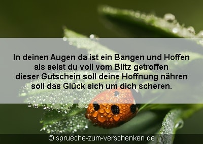Gutschein Vorlage