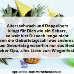 Geburtstagswünsche für Opa