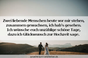 50 moderne Hochzeitssprüche, die das Herz berühren!