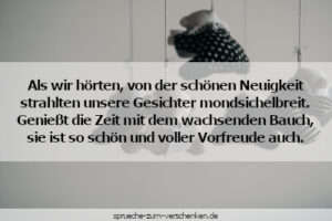 Sprüche für werdende Eltern