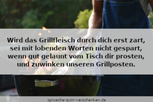 Lustige & originelle Sprüche zum Grillen