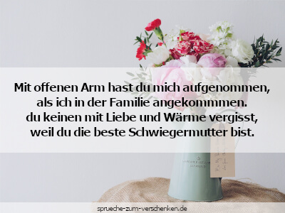 Sprüche für die beste Schwiegermutter