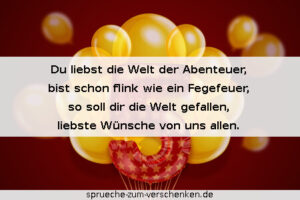 Kurze Sprüche zum 5. Geburtstag