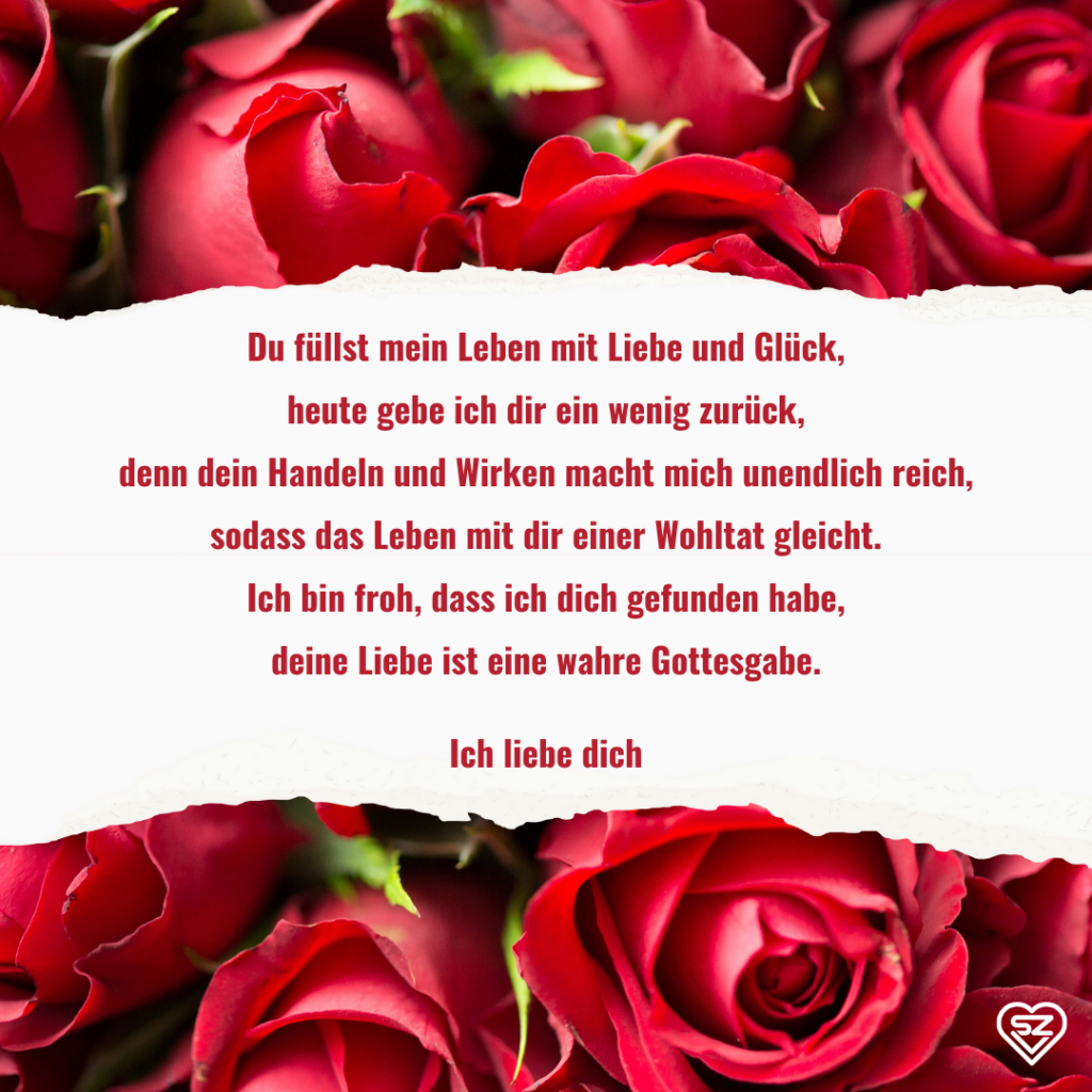 Romantische Liebessprüche für die Ehefrau