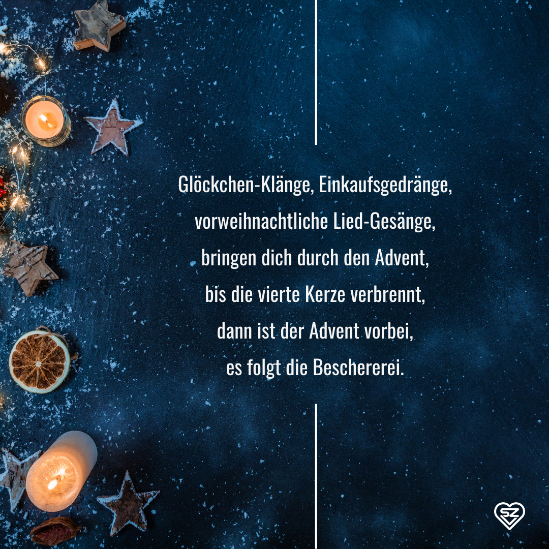 Spruch Advent lustig
