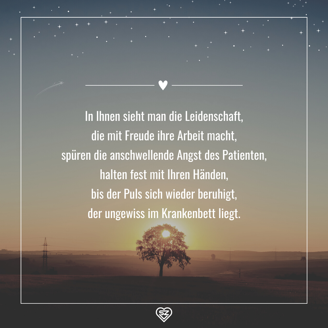 Dankeschön an Krankenschwestern