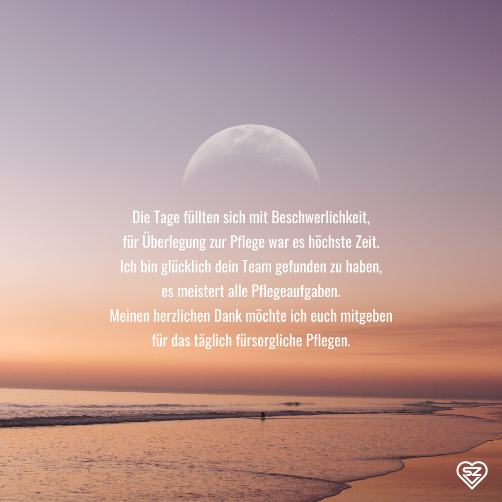 Sprüche, um Danke an das Pflegepersonal zu sagen