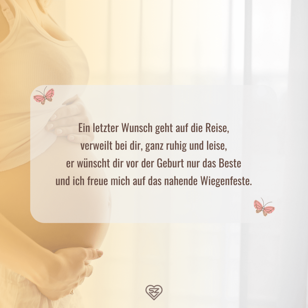 Wnsche Bevorstehende Geburt