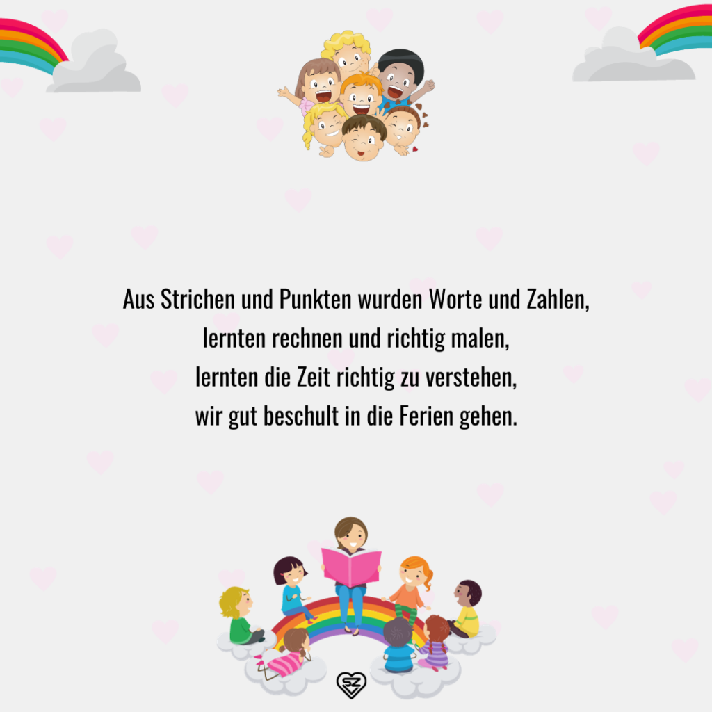 Sprüche zum Abschied aus der Grundschule