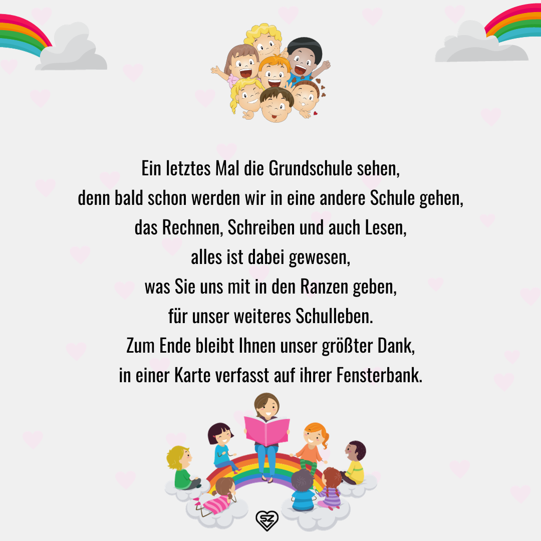 Abschied Grundschule Sprüche