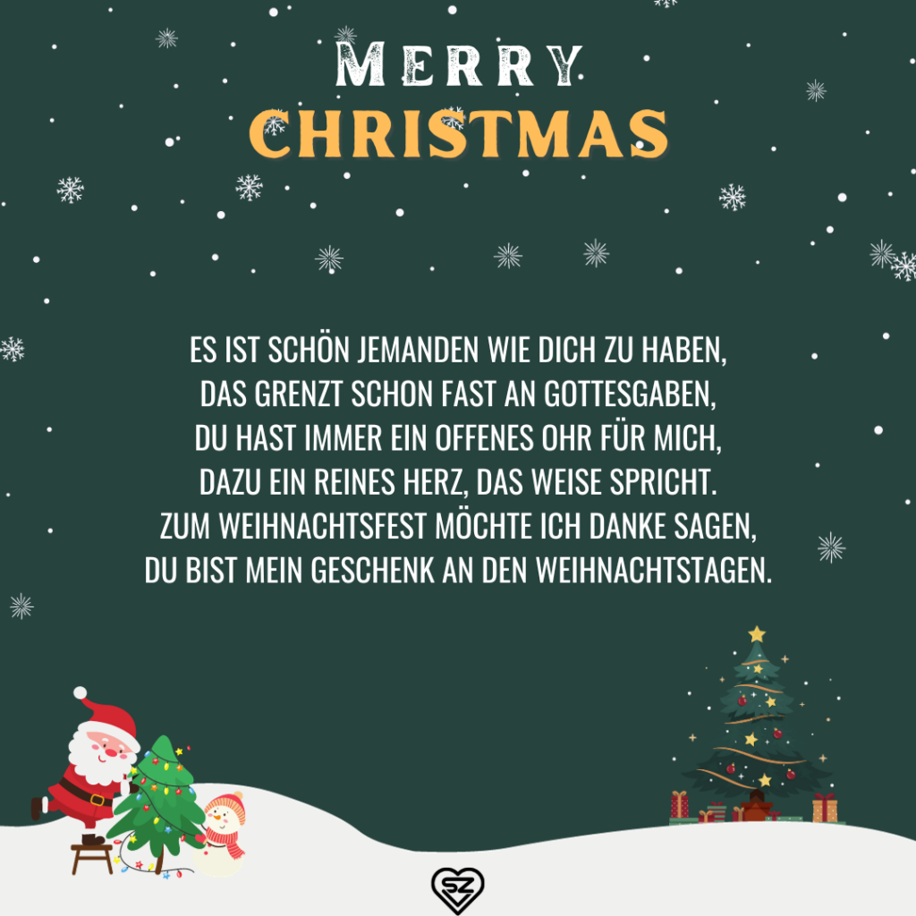 Weihnachtswünsche für Freunde Frohe Weihnachten wünschen
