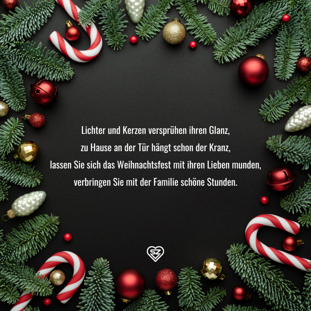 Besinnliche Weihnachtswünsche für Lehrer
