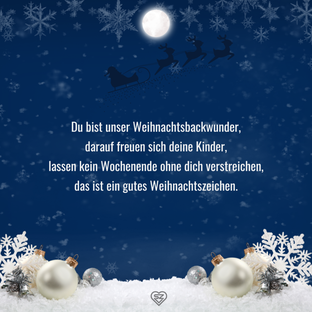 Weihnachtswünsche für die Oma