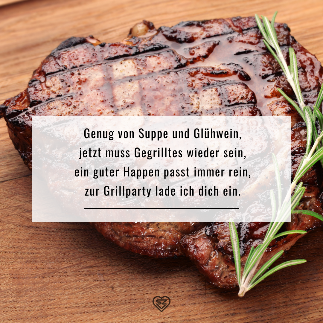 Einladung zum Grillen