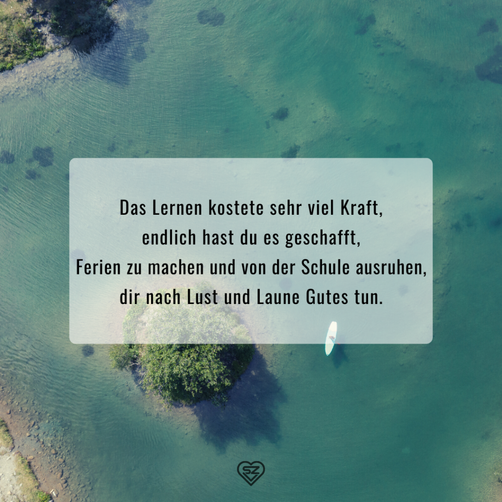 Ferien Sprüche Wünsche für Kinder zum Ferienbeginn