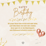 Kurze Sprüche zum 45. Geburtstag