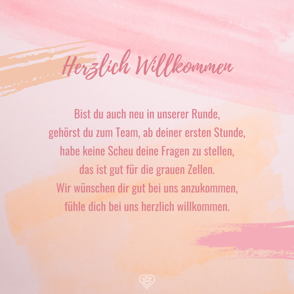 Willkommensgrüße Kurze Sprüche zur Begrüßung