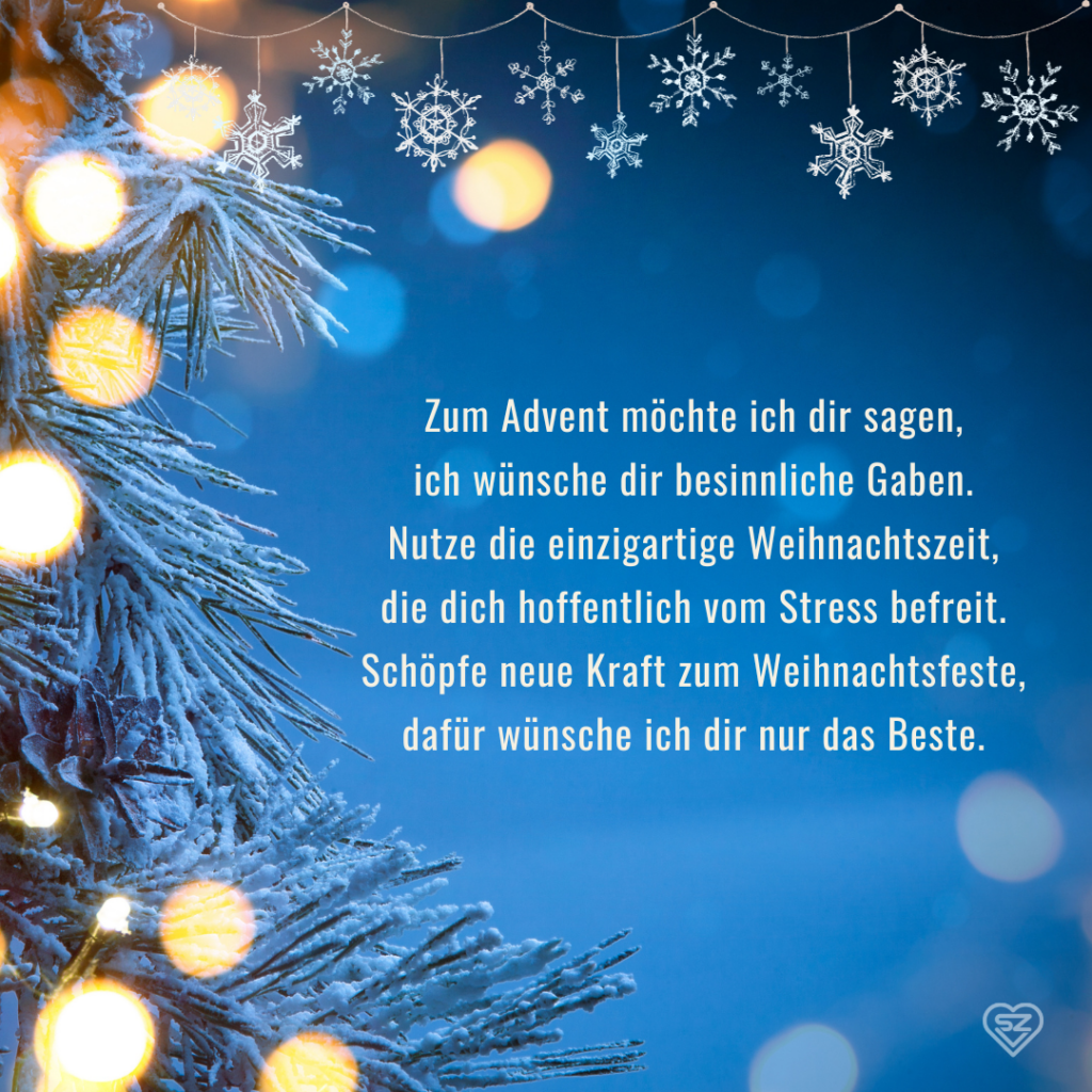 Adventsgrüße für WhatsApp
