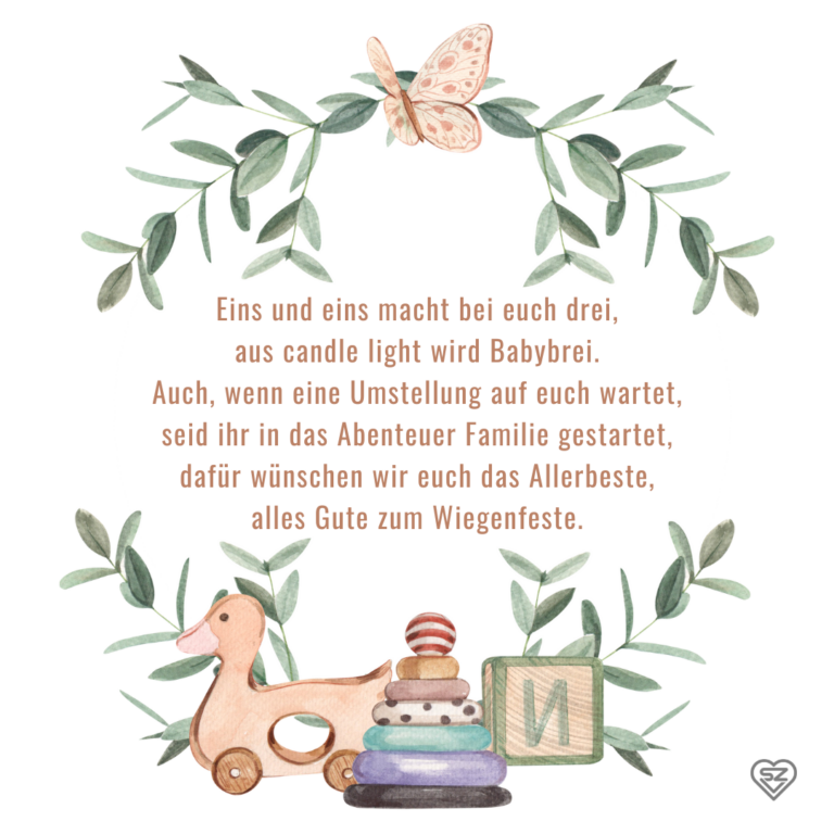 Sprüche für werdende Eltern