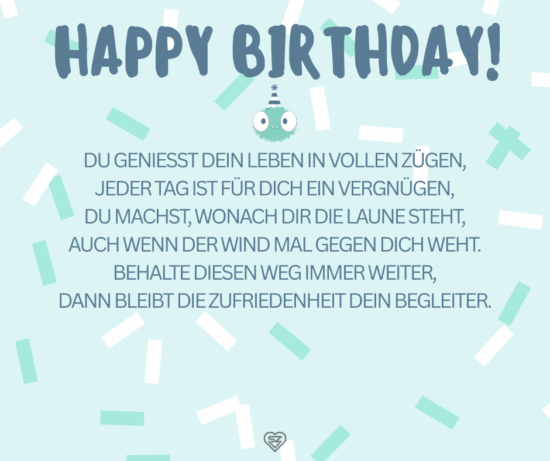 Sprüche zum 25. Geburtstag