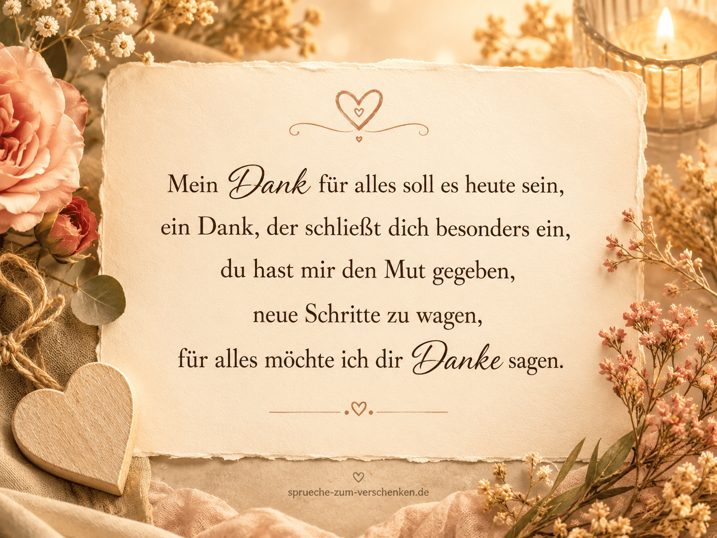 Allgemeine Dankessprüche