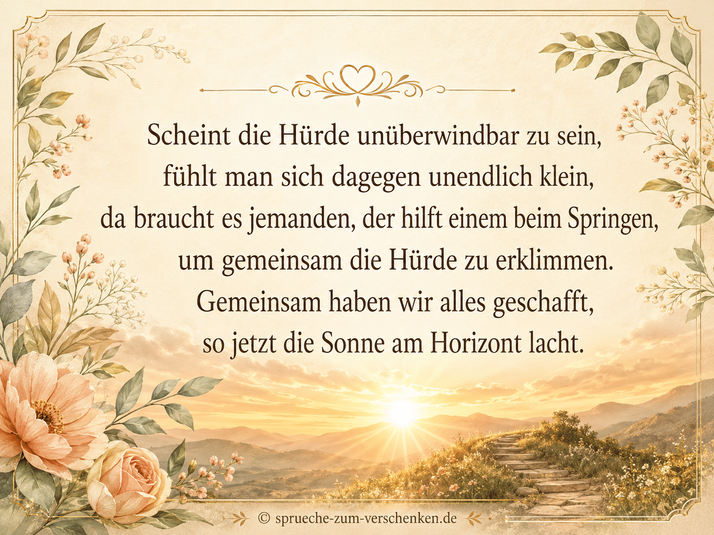 Danke fürs Dasein
