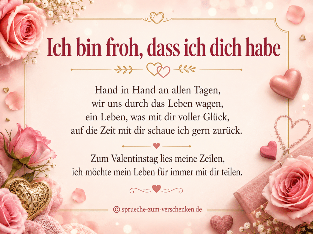 Spruch zum Valentinstag